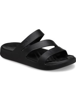 Crocs - Getaway Strappy Women Black Sliders