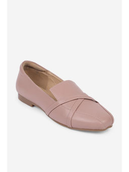 Allen Solly - Women Pink Casual Slip-On Loafers