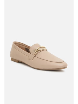 Van Heusen - Women Beige Slip-On Loafers
