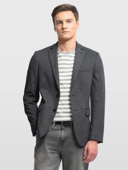 Arrow Newyork - Mens Zero Calorie Slim Fit Heathered Blazer