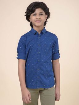 Cantabil - Boys Blue Casual Shirt