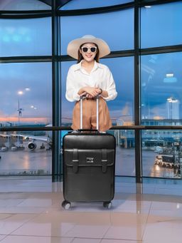 The Clownfish - Cabin Luggage Bag 20Inch-Black- (40L) Small