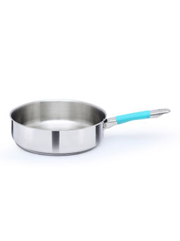 HomeTown - Stainless Steel Fry Pan 24 cm in Silver