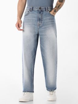 Jack & Jones - Men Light Blue Dario Loose Fit Jeans
