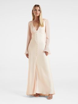 Forever New - Willow Long Sleeve Button Down Maxi Dress