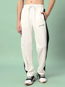 WEARDUDS - Breezer Side Contrast Trackpant Black