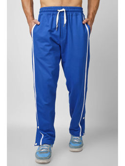 WEARDUDS - Contrast Panel Trackpant Blue