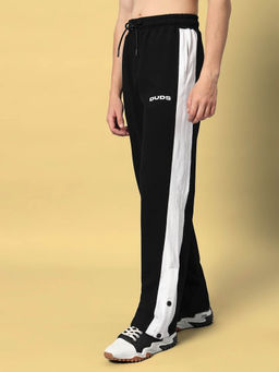 WEARDUDS - Flurry Contrast Trackpant Black