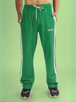 WEARDUDS - Future Icon 2 Stripe Trackpant Green