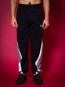 WEARDUDS - Love Triangle Baggy Joggers Black