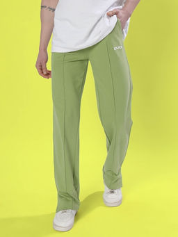 WEARDUDS - Zion Side Slit Trackpants Green