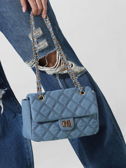ONLY - Denim Small Crossbody Bag