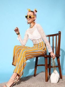 STREET 9 - White Lace Jumpsuit
