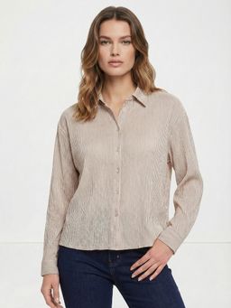 Cover Story - Women Chelsea Noir Beige Shirt