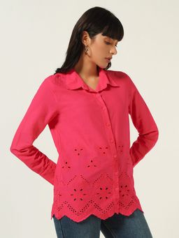 Beatnik - Women Pink Casual Shirt