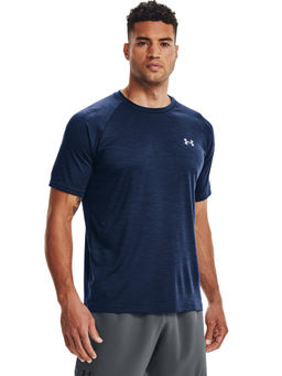 Under Armour - Mens Velocity Short Sleeve Navy Blue T-Shirt