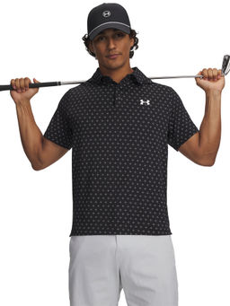 Under Armour - Mens Play Off 3.0 Printed Polo T-Shirt