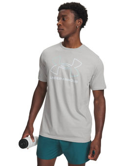 Under Armour - Mens Foundation Light Grey T-Shirt