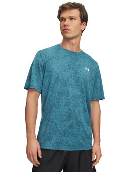 Under Armour - Mens Tech Short Sleeve Teal T-Shirt