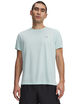 Under Armour - Mens Velocity Reflect Short Sleeve Blue T-Shirt