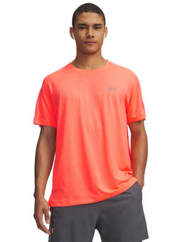 Under Armour - Mens Velocity Reflect Short Sleeve Orange T-Shirt