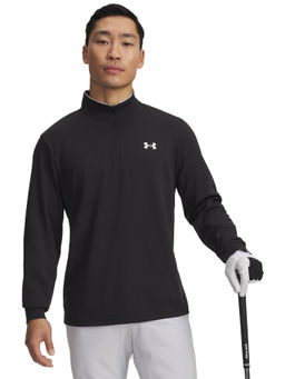 Under Armour - Mens Match Play One Fourth Zip Long Sleeves T-Shirt