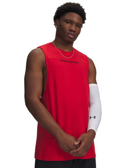 Under Armour - Mens Hoops Training Red Tank