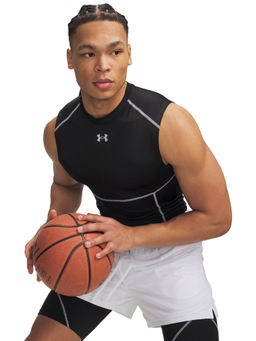 Under Armour - Mens Heat Gear Elite Compression Sleeveless Black Tank