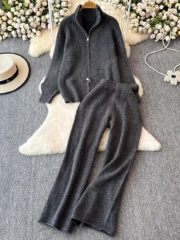 MISS MOSA BY AKANKSHA - Maxim Premium Winter Coord Set Grey