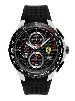 Scuderia Ferrari - Black Pista Round Dial Analog Watch - 0830732