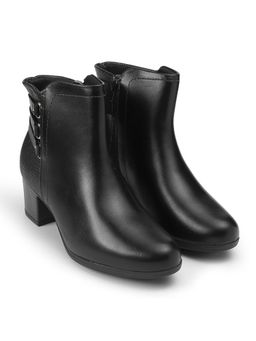 MODARE - Black Block Heel Chelsea Boots