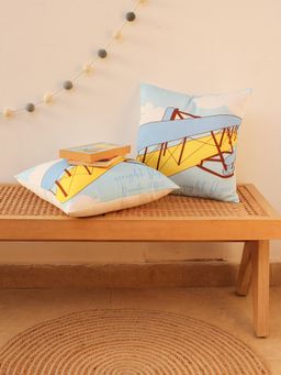 House This - The Stearman Puzzle B Cushion Cover Multi