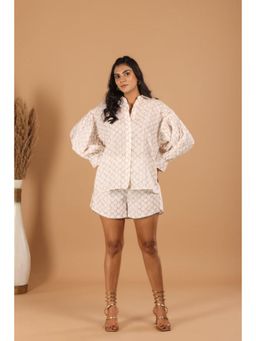 Jiraazi - Yuvi Cotton Dobby Shirt with Shorts
