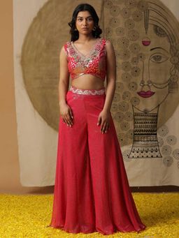 Arpita Sulakshana - Coral Cape Co-Ord Set