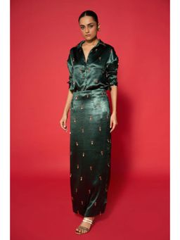 Verb - Elka Embroidered Shirt With Prina Skirt