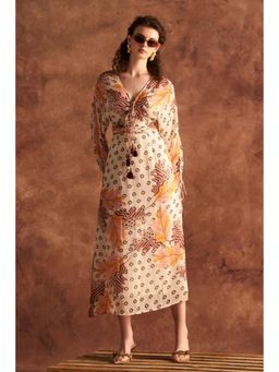 Verb - Ivory Magnolia Midi Dress