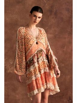 Verb - Orange Kira Mini Dress