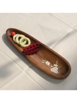 AURUM CRAFTS - Bella Mango Wood Sleek Platter