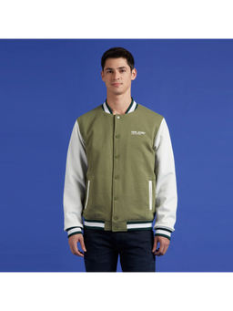 Pepe Jeans - Olive Graphic Print Full Sleeve Sweatshirt