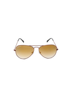Fastrack - Brown Aviator Sunglasses (M165BR37GV)