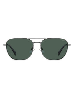 Polaroid - Men Green Square Full Rim Sunglass (59)
