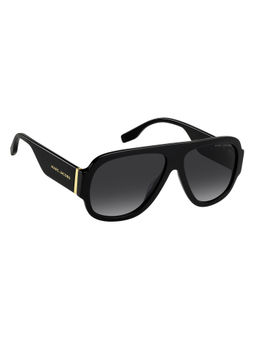 Marc Jacobs - Men Grey Round Full Rim Sunglass (59)