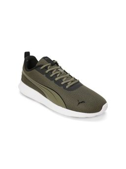 Puma - Rush Racer Men Green Sneakers