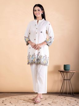 Readiprint - Womens Embroidered Pure Cotton Co-Ord Set