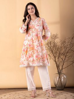 Readiprint - Women Floral Cotton Blend Co-Ord Set