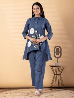 Readiprint - Women Embroidered Pure Cotton Co-Ord Set