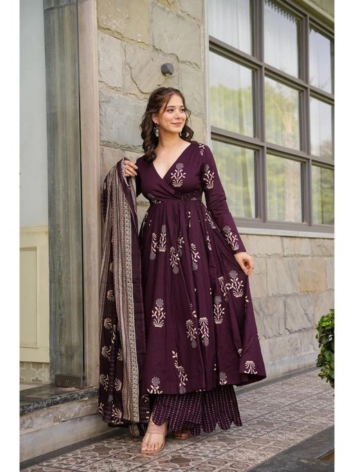 cotton dress with dupatta Indian Cotton Salwar Kameez With Dupatta Set Kurti Pant Suit Kurta Women Dress