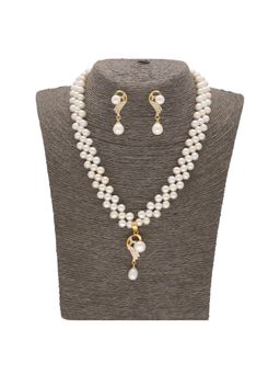 Sri Jagdamba Pearls - Heart Delight Pearl Necklace Set