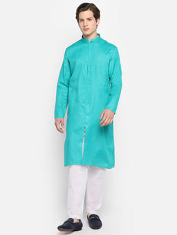 Devoiler - Regular Fit Long Kurta For Men