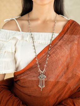 Shaya by CaratLane - 925 Silver Shaya by CaratLane Antique Veliammas Kitty Party Necklace In